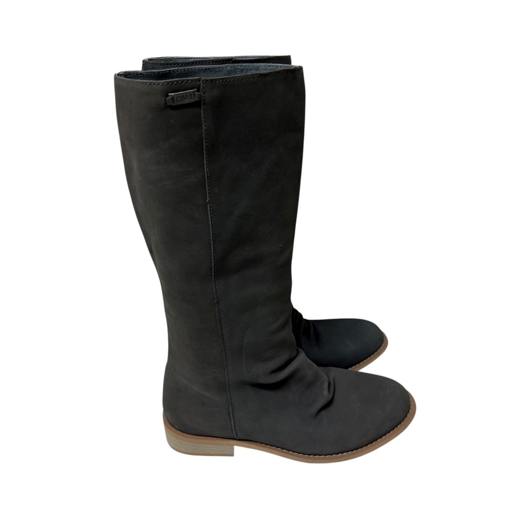 Emu Australia Tall Suede Slouch Boots Dark Gray Women's US 9 - Picture 3 of 11